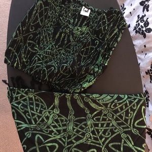 💜Swim suit cover up. Top and Wrap around bottom